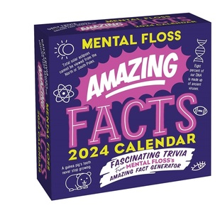 Amazing Facts from Mental Floss 2024 台历 原版进口日历 台历 原版进口