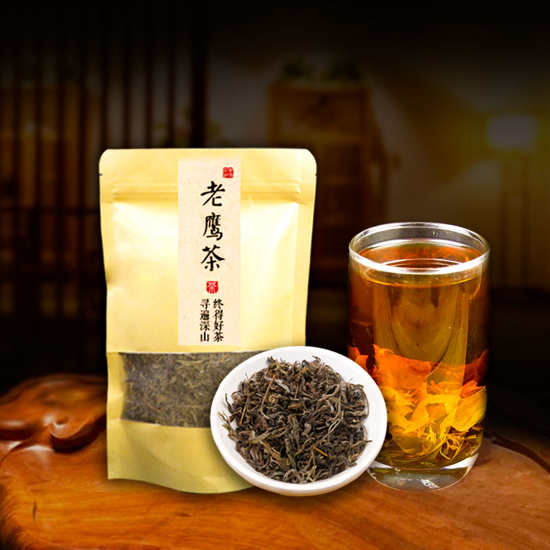 Litsea coreana Chongqing Wushan Litsea coreana Wild eagle tea Jieshu Old shade tea newly picked and processed tea leaves 250 gramin the Traditional nourishing food , Health tea category - from Buy2taobao.com to provide professional Taobao agent buy service