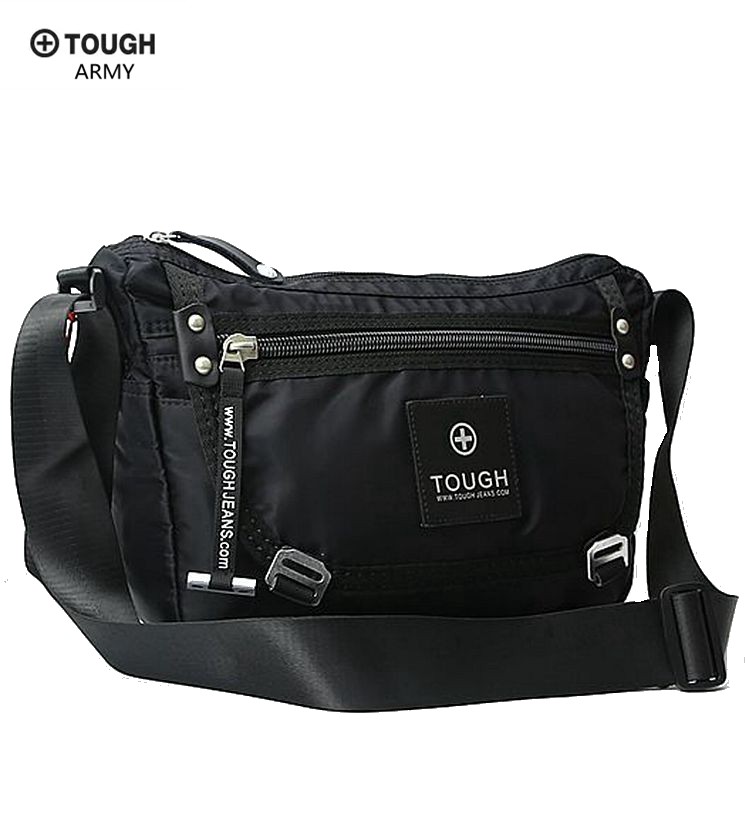 大包潮牌_新款日系潮牌男包tough单肩包男时尚斜跨包男士休闲包尼龙布