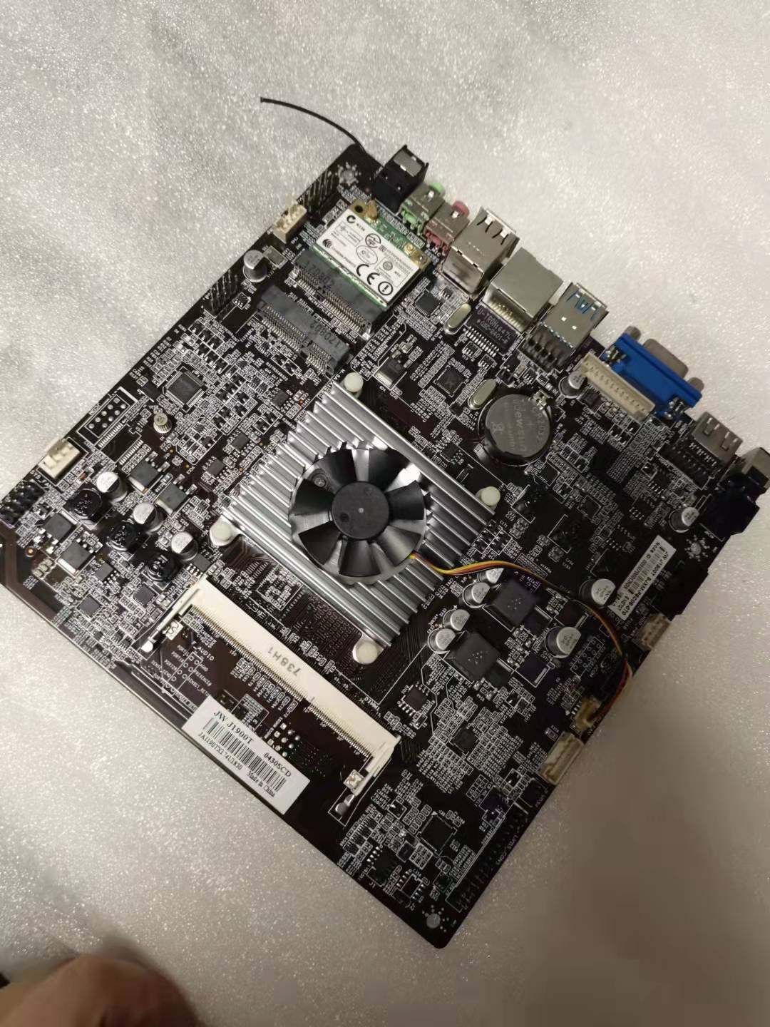 杰微j1900t四核dc12v 一体机 收银机迷你超薄主板lvds hdmi高清口