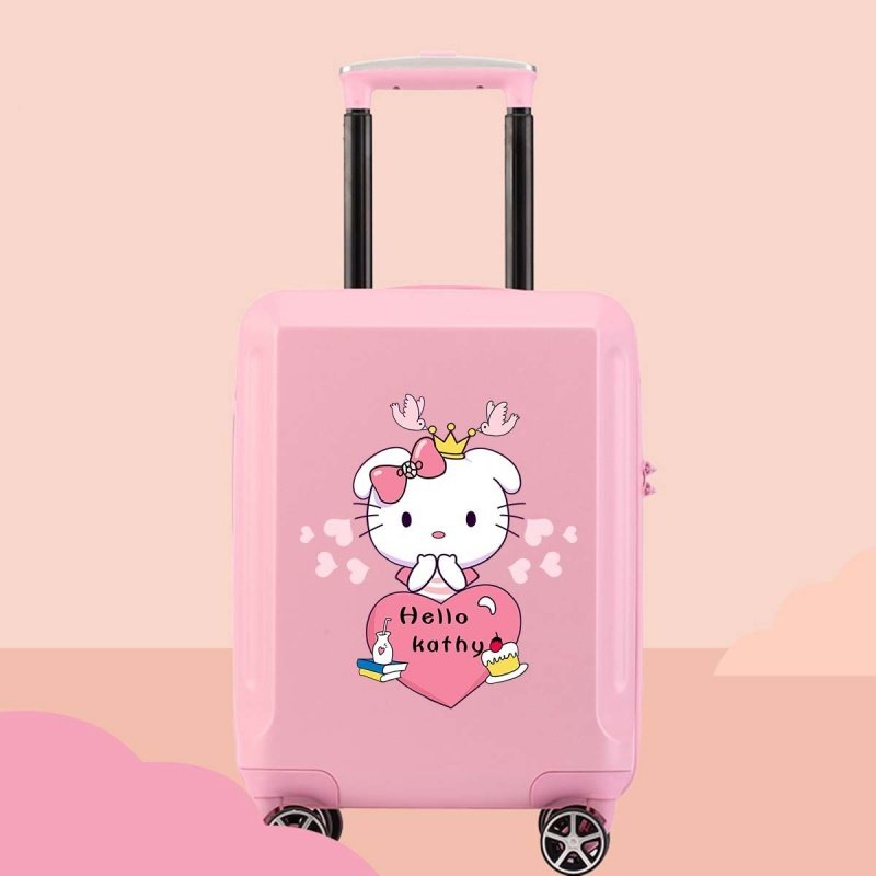 儿童拉杆箱18寸可爱卡通旅行箱学生行李箱密码箱印花万向轮20寸