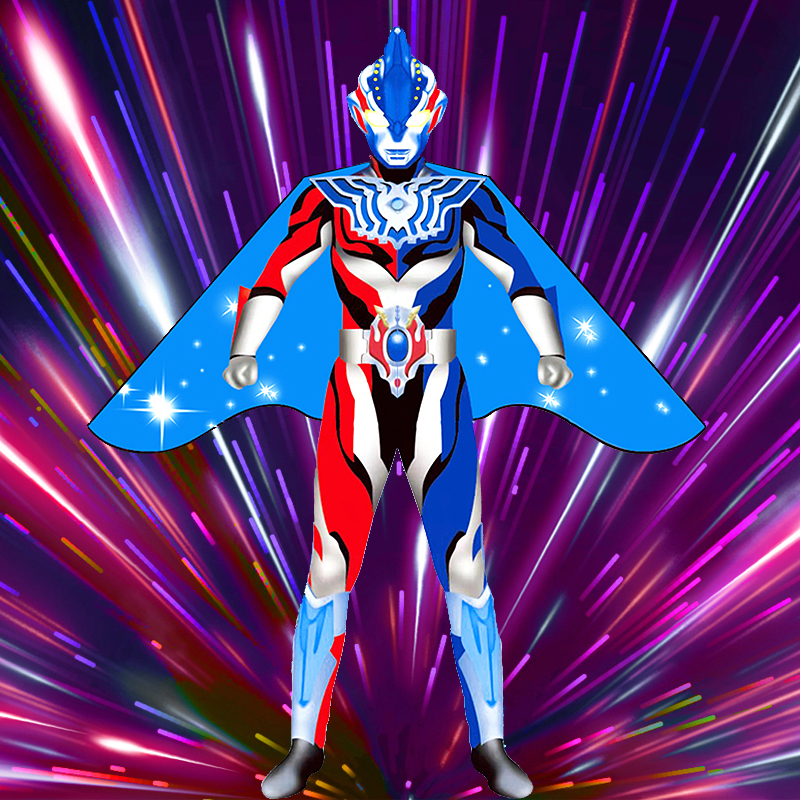 潍坊恒江风筝银河维克特利合体奥特曼风筝儿童卡通小孩线轮2022新