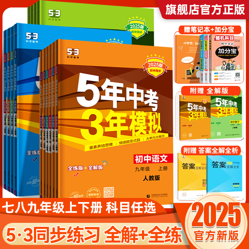 2025版五年中考三年模拟七年级下