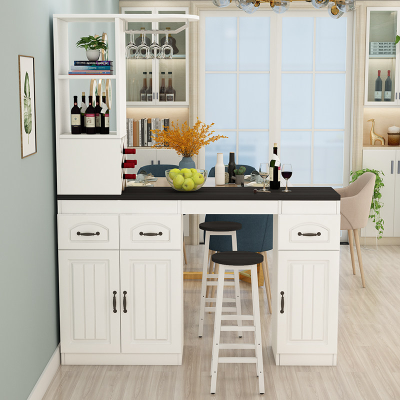 餐边柜 吧台_家用客厅隔吧台隔断柜餐厅装饰屏风简约玄关柜门厅柜双面