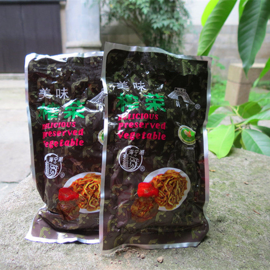 斜桥榨菜桥牌90克浙江特产斜桥镇发货泡菜酱菜腌制