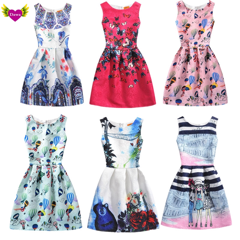 Girl kids cartoon princess party dress summer baby clothes|msdalam kategori Kanak-kanak/Bayi/Keluarga dipasang, Skirt (baru), pakaian - dari Buy2taobao.com untuk memberikan perkhidmatan ejen Taobao profesional membeli