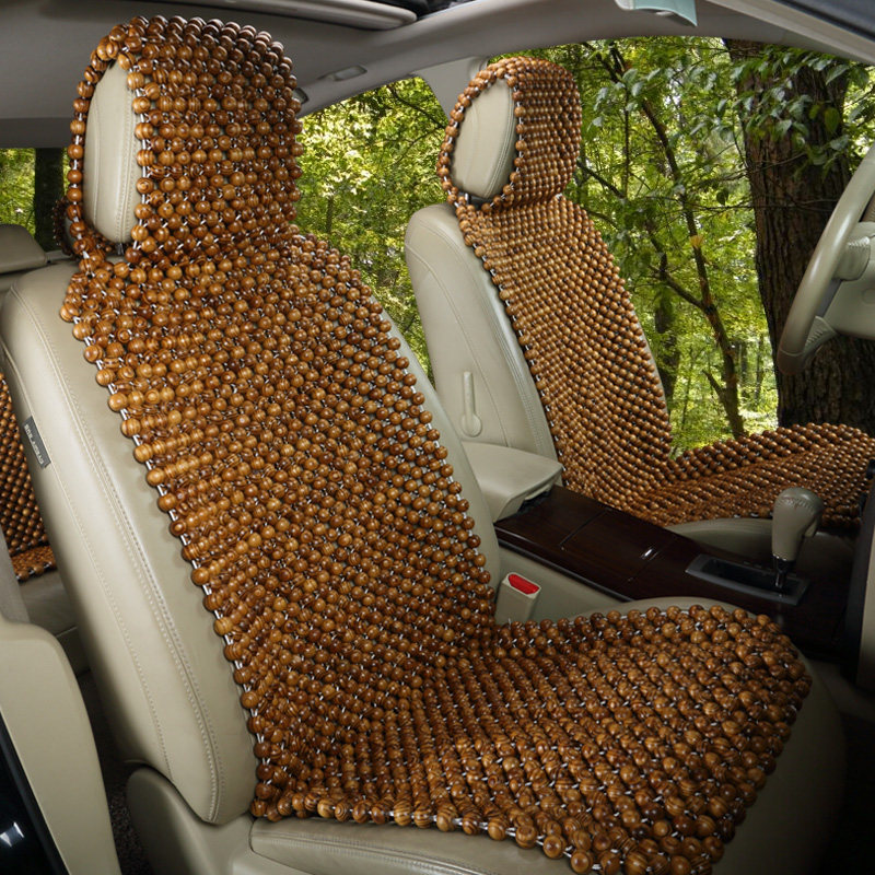 夏季木珠汽车坐垫香樟木坐垫汽车座垫凉垫车垫厂家直销木珠坐垫