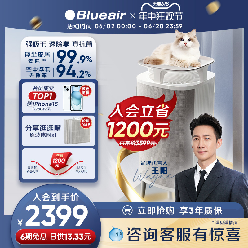 Blueair/布鲁雅尔空气净化器