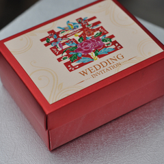 李想 中式喜糖盒子 创意礼盒 结婚糖盒 创意 喜糖盒大号 婚庆用品