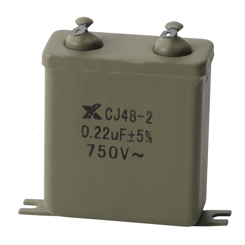 cj482022uf750v纸介电容器022uf750vac电容器