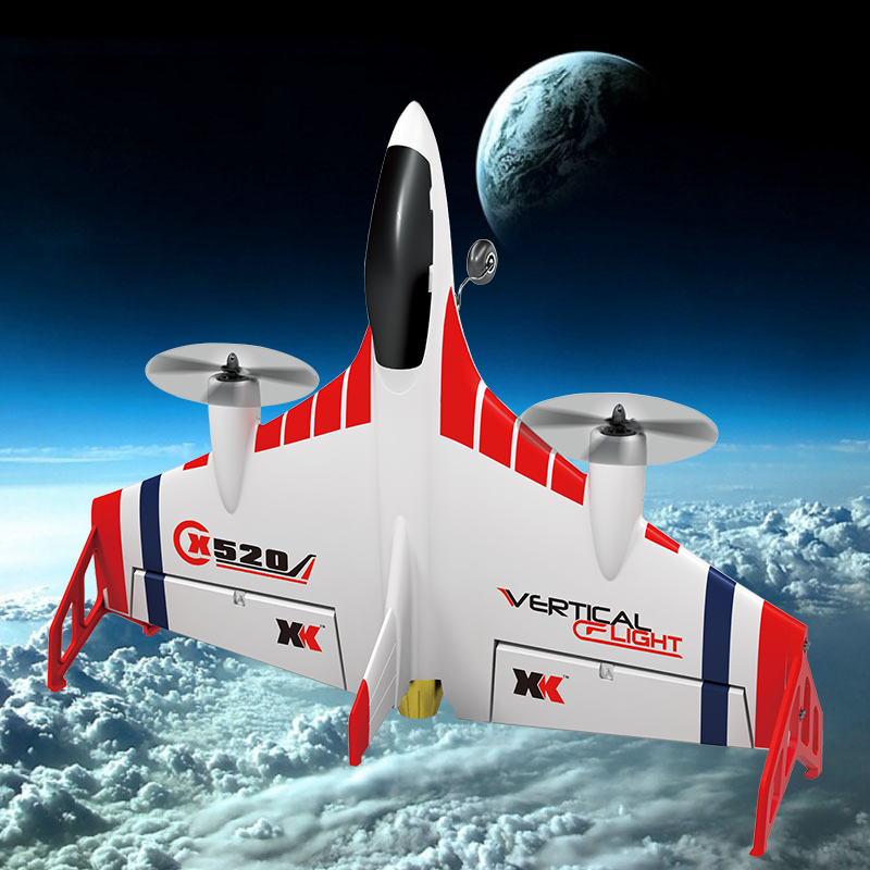 伟力x520垂直起降三角翼遥控航模新手耐摔固定翼室内室外遥控飞机