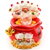 真品金石工坊五福日本招財貓聚寶盆流水噴泉創意家居裝飾工藝禮品 真品金石工坊五福日本招財貓聚寶盆流水噴泉創意家居裝飾工藝禮品