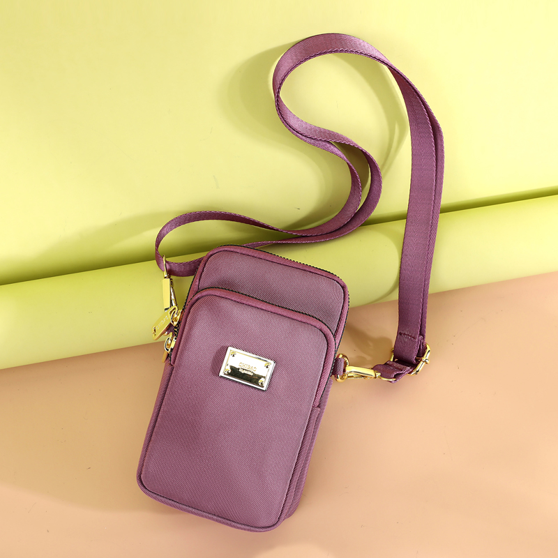 2021新款女士手机小包包布轻便防水百搭斜挎包迷你手机包手机袋夏