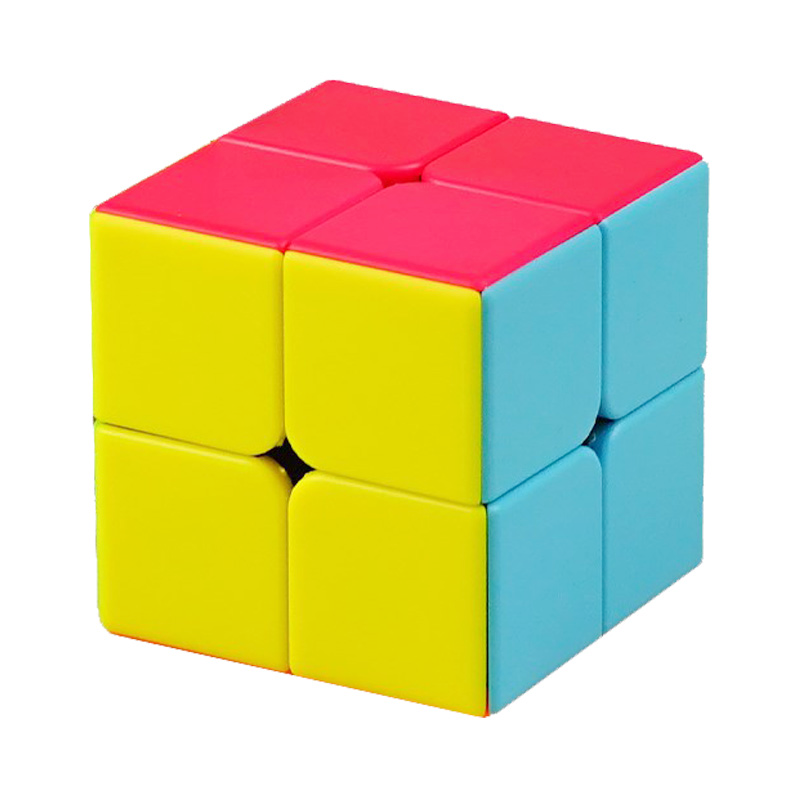 圣手魔方二阶魔方2阶魔方两阶魔方竞速弹簧可调手感顺滑送教程