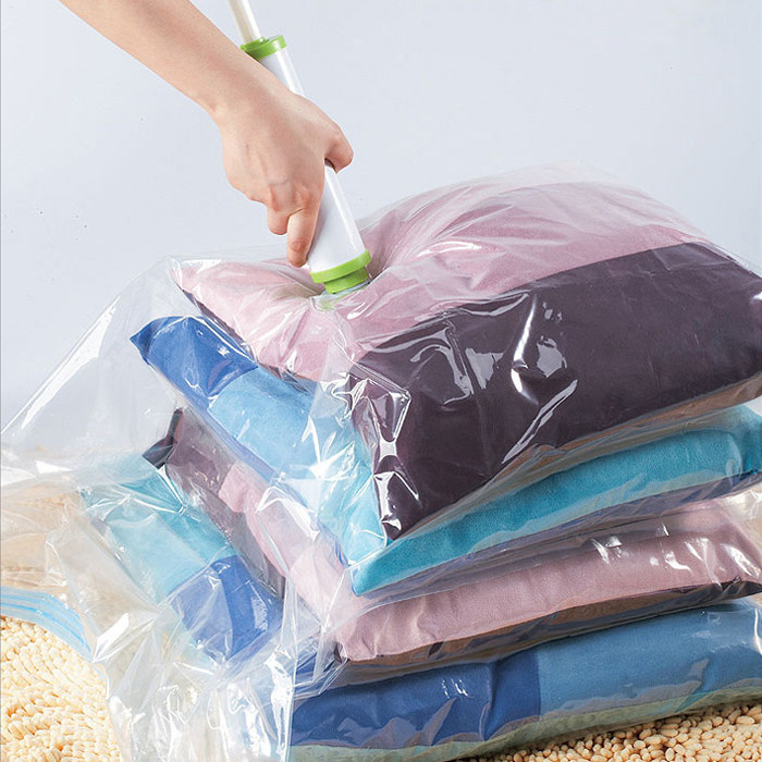 抽真空压缩袋收纳袋加厚整理袋特大号抽空装棉被衣服衣物被褥袋子