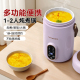 艾仕玛电炖杯小型家用多功能小炖锅电煮锅煲汤煮粥神器便携电热杯