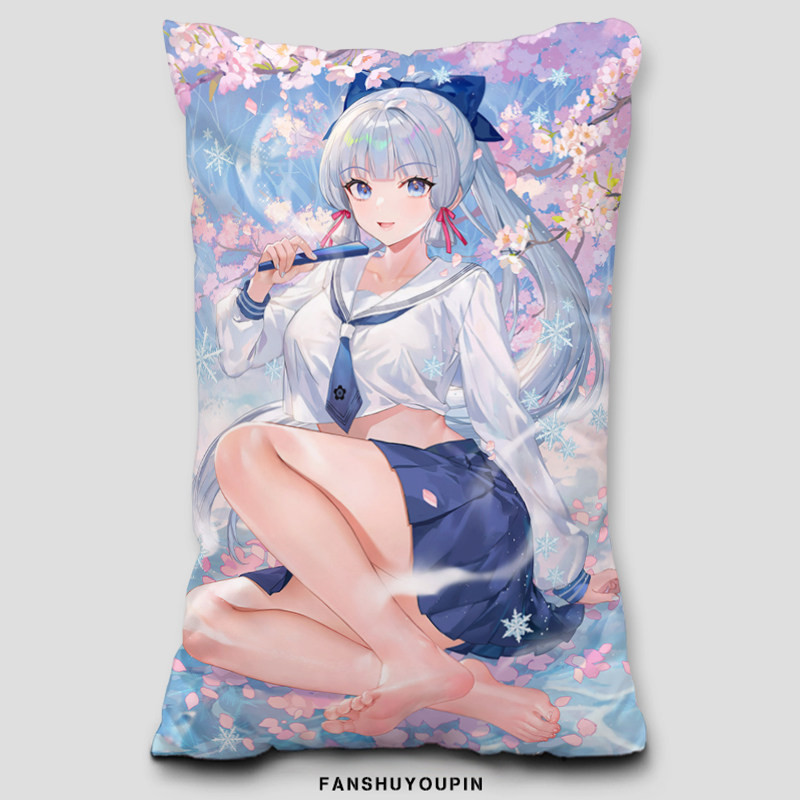 原神妮露神里凌华甘雨周边等身抱枕沙发长条靠枕动漫半身枕头夏季