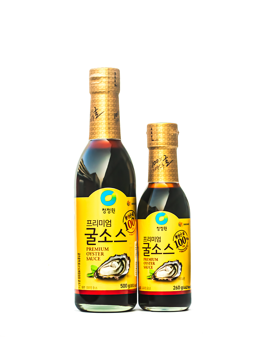 韩国清净园经典牡蛎酱汁蚝油酱汁用于炒菜做汤蛋炒饭 260g/500g