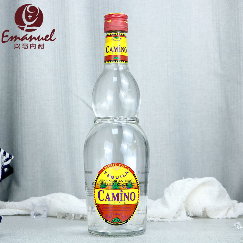 墨西哥原装进口camino懒虫银龙舌兰酒750ml 洋酒鸡尾酒