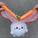 猪柿顺利好柿成兔可爱水果变身草莓兔柿子猪公仔毛绒娃娃玩具玩偶