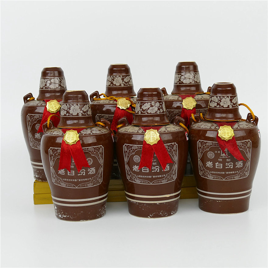【65】1996年 (中国名酒)老白汾酒 53度 整箱6瓶 500ml