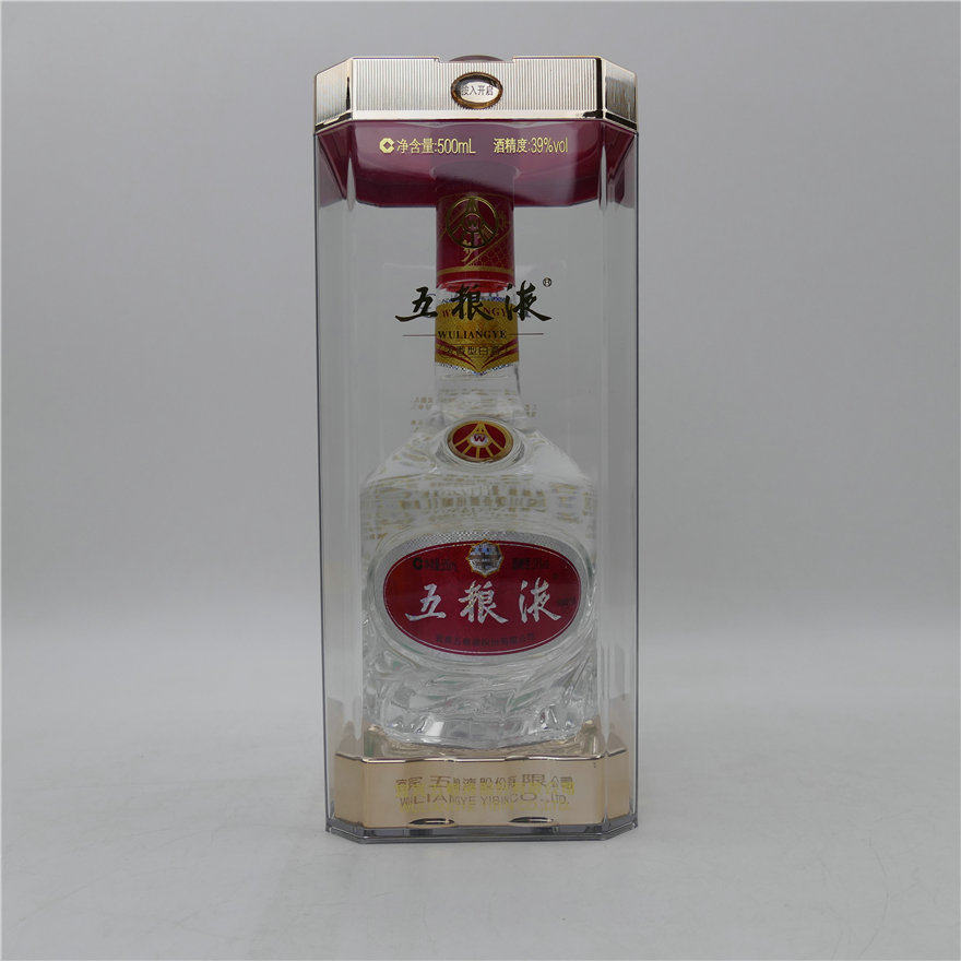 (15)2015年 五粮液酒 39度 整箱6瓶 500ml {传承经典}