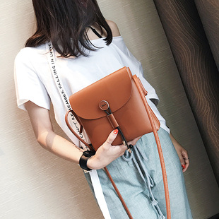 包包2018新款女包韩版简约复古百搭休闲包单