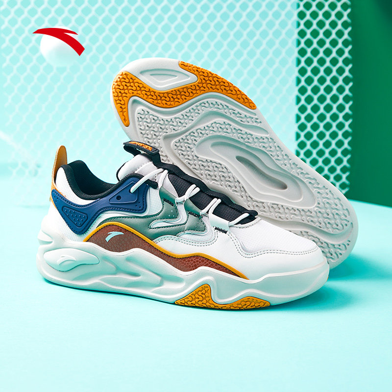 安踏板鞋男鞋子2021夏新款官网旗舰休闲鞋百搭低帮轻便透气运动鞋