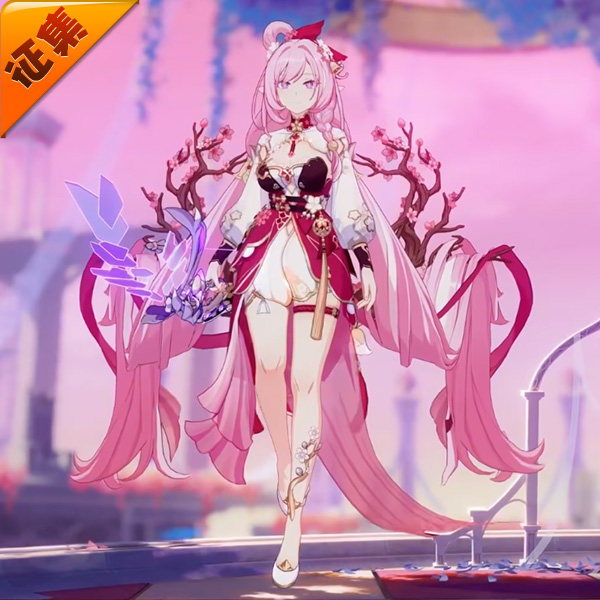 征集悠窝窝原神 崩坏3 真我·人之律者 爱莉希雅cosplay服装女