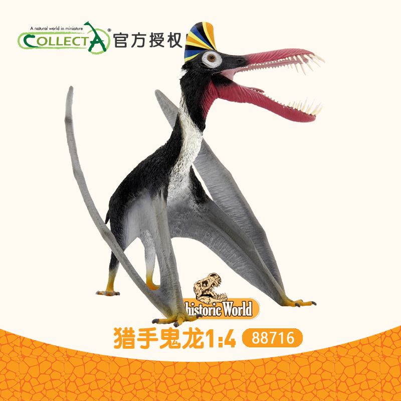 正品英国collecta我你他猎手鬼龙14仿真恐龙动物玩具模型88716