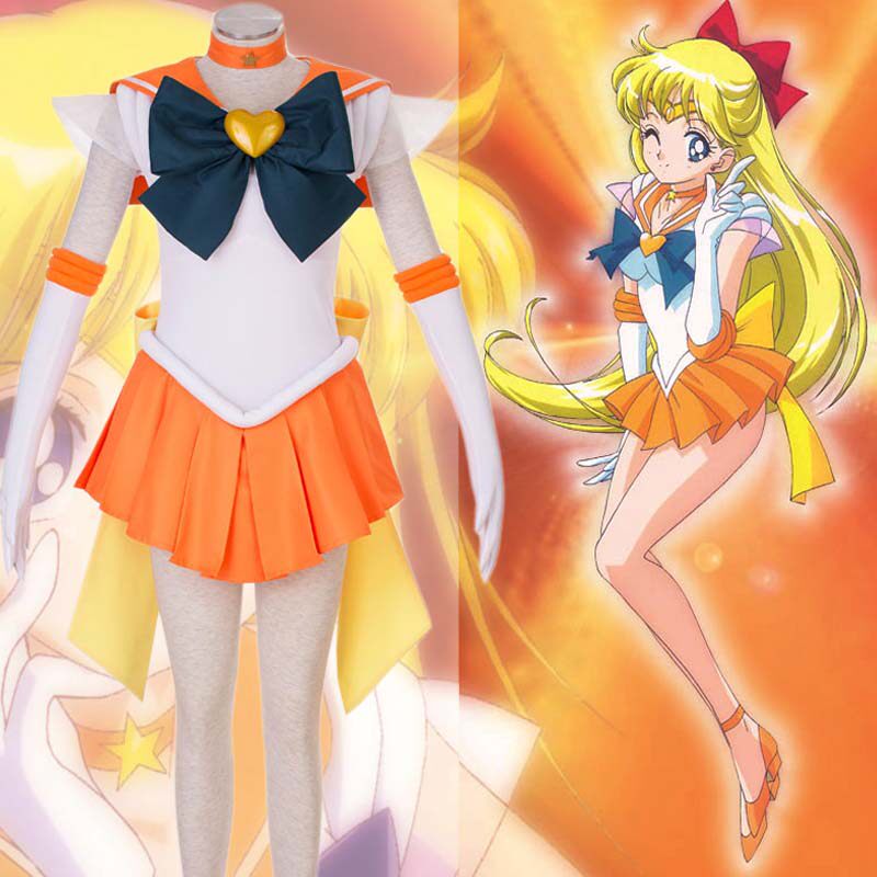 少女战士sailormoon爱野美奈子金星3代女童亲子cosplay女装服装优惠券