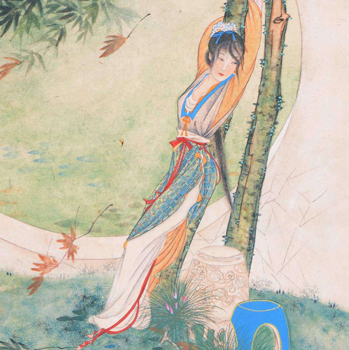 胡也佛《仕女》