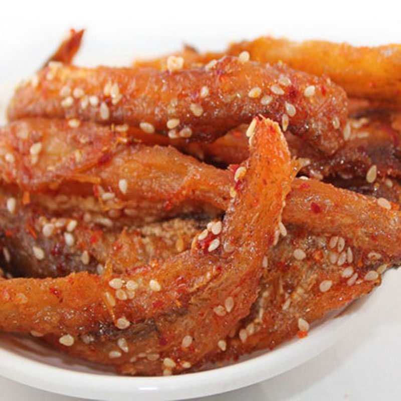 多宝鱼包邮零食珍惠琳鱼仔鱼干100g*3袋北海特产送礼淘金币小食品