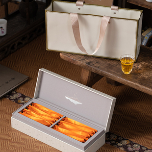 高档中式茶叶包装盒空礼盒岩茶红茶烟条摆泡盒子礼盒袋装空盒定制