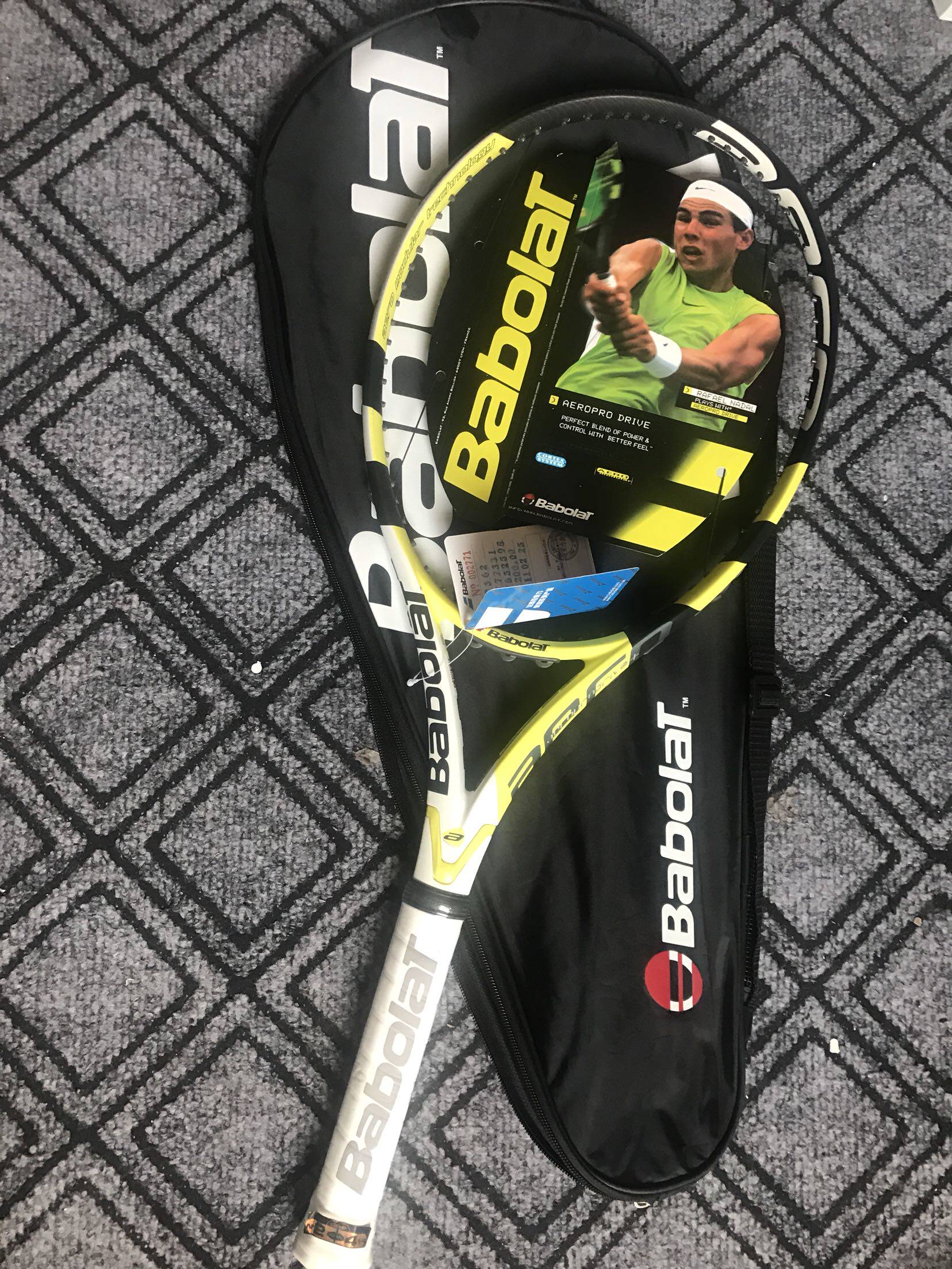 babolat百宝力网球拍纳达尔pd 初学专业全碳素法网冠军