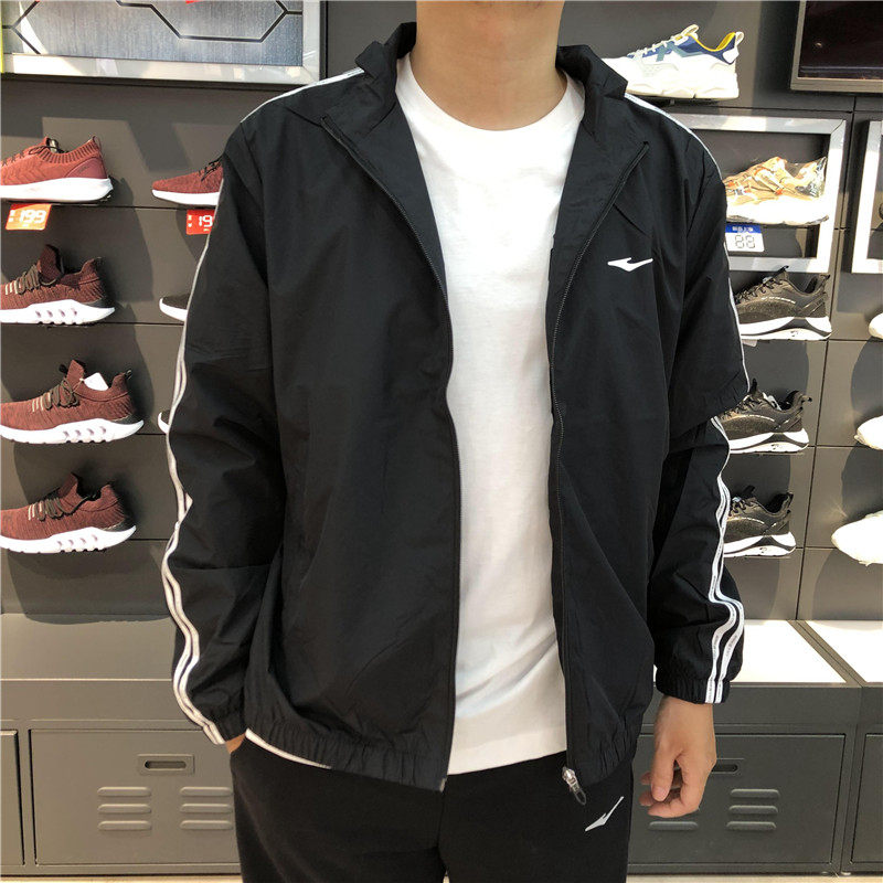 泉州鸿星尔克直销店运动服/休闲服装运动茄克/外套更新时间:2023年10