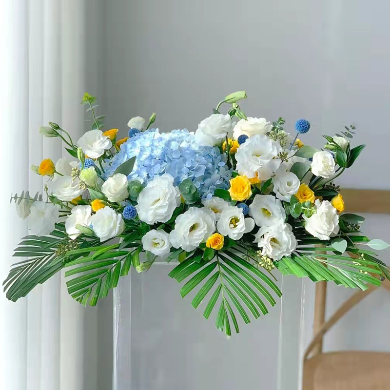 会议桌花讲台摆花鲜花胸花签到商务庆典开封市龙亭顺河鼓楼禹王台