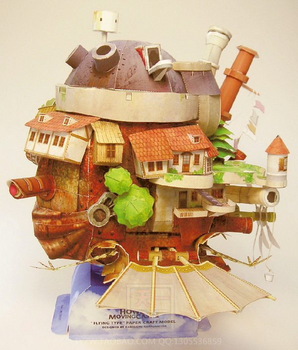 哈尔的移动城堡模型