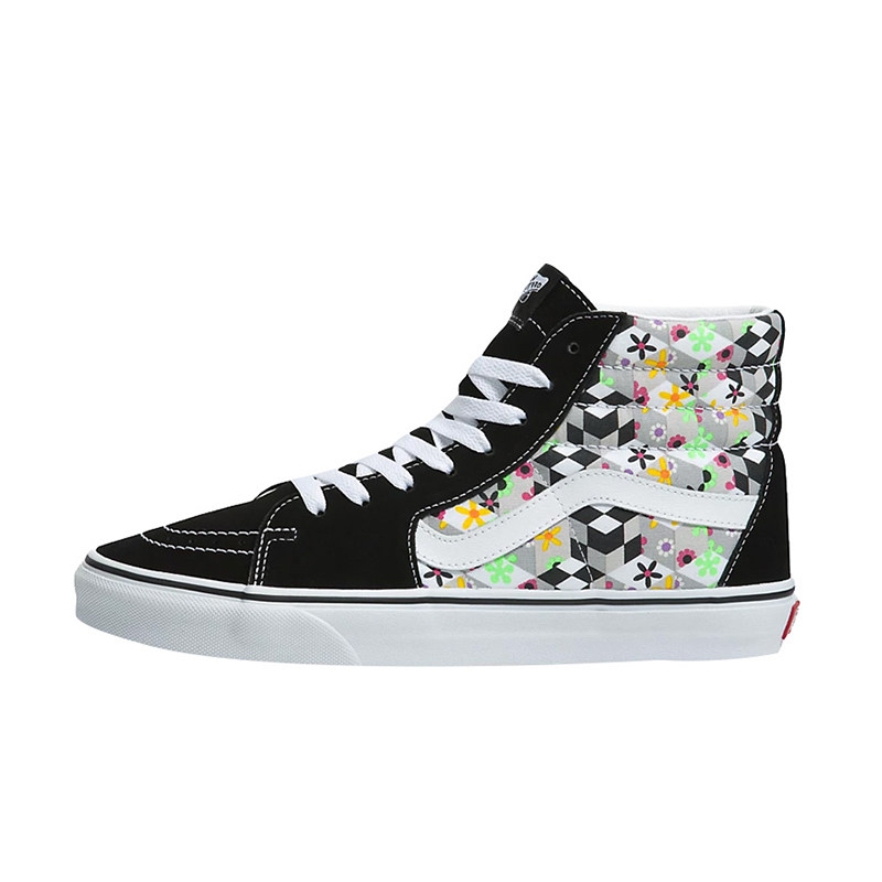 vanssk8-hi 范斯男鞋花卉印花高帮帆布鞋休闲滑板鞋 vn0a32qg3xr
