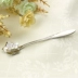 Muỗng cà phê bằng thép không gỉ Phong cách Nhật Bản Cherry Spoon Rose Spoon Bellflower Spoon Cosmos Spoon Stir Spoon Ice Cream Spoon - Cà phê