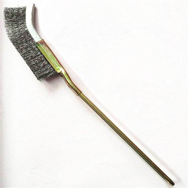 一折小狗狗开结钢丝刷