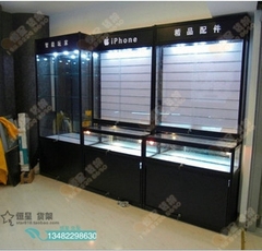 上海定做 槽板展示柜 精品货架 饰品展示柜 手机挂件展示柜 CB/1