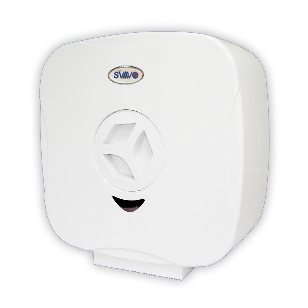 瑞沃塑料大卷纸巾盒酒店大卷纸架厕纸架防水大盘纸盒卫生间卷纸盒