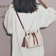 French Texture Popular Bag Women 2021 New Trendy Net Red Fashion Bucket Bag Women's Korean Versatile Messenger Bag French Texture Popular Bag Women 2021 New Trendy Net Red Fashion Bucket Bag Women's Korean Versatile Messenger Bag