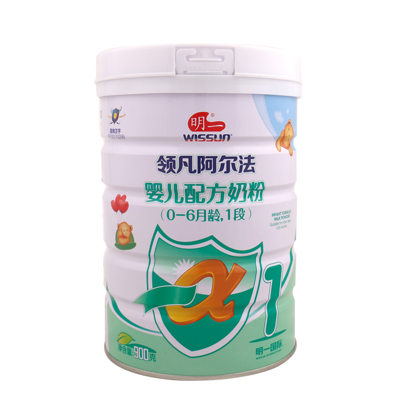 官方正品】明一领凡阿尔法1段奶粉 婴儿配方奶粉 900g 罐装 0-6月在类目 奶粉/辅食/营养品/零食, 婴幼儿牛奶粉中 - 来自Buy2taobao.com提供专业的淘宝代购服务