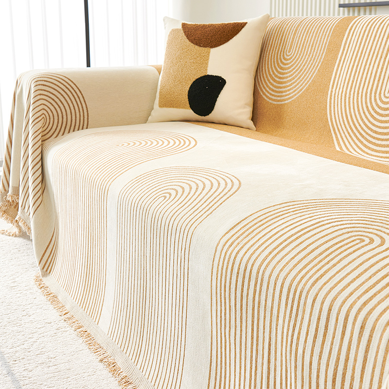 沙发巾四季通用沙发套全包万能套2024新款沙发盖布沙发毯全盖毯子