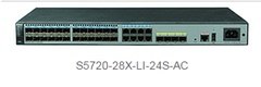 S5720-28X-LI-24S-AC 华为24千兆光口 4万兆SFP 精简型光纤交换机