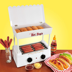 美式家用多功能5棍烤肠机热狗机铁板烧烤肉机包邮