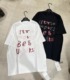 单品DANPIN 2024年夏季新款美式百搭创意字母刺绣大版个性短袖T恤