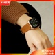 星图适用真皮45applewatch手表表带42mm38休闲苹果iwatch1234567s8潮男女ultra配件s3透气40mm44配件创意se41